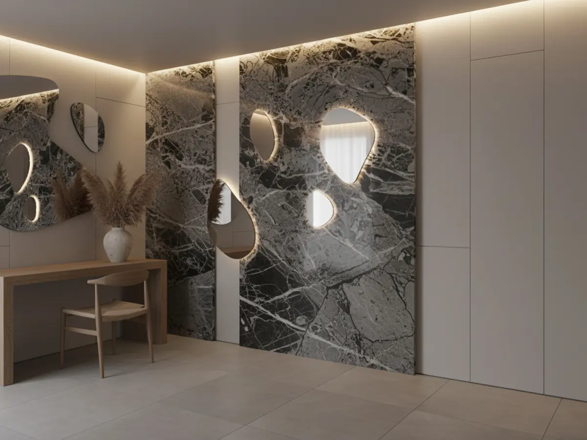 Marble decorative wall